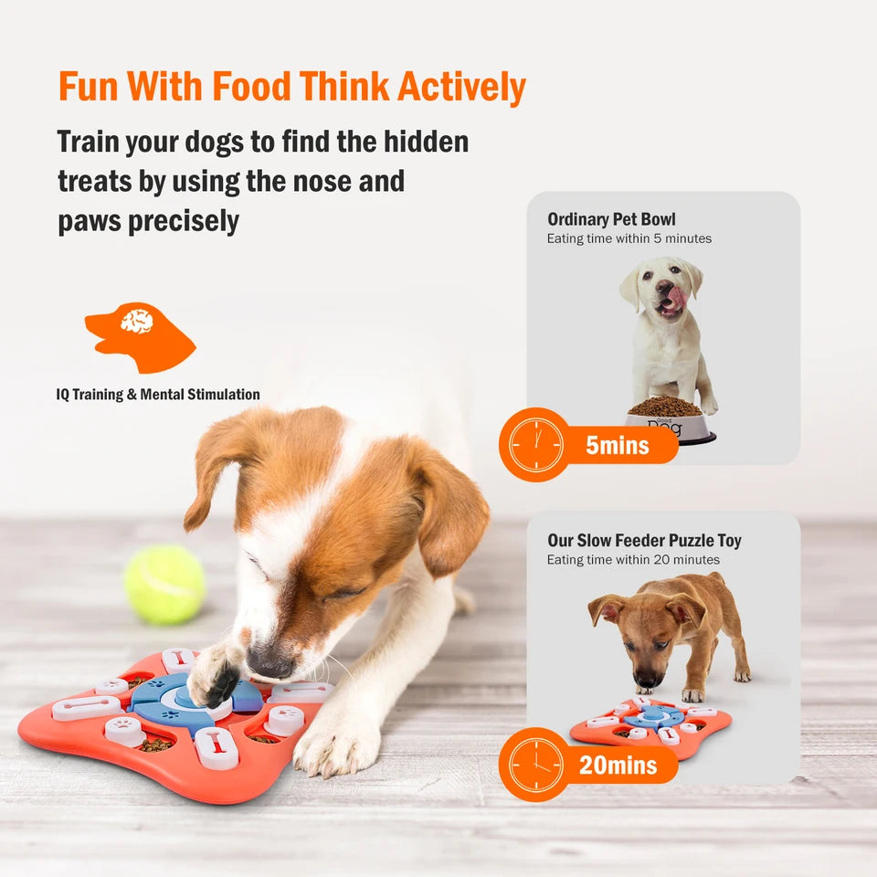 Boredom-Busting Treat Puzzle for Dogs 🦴