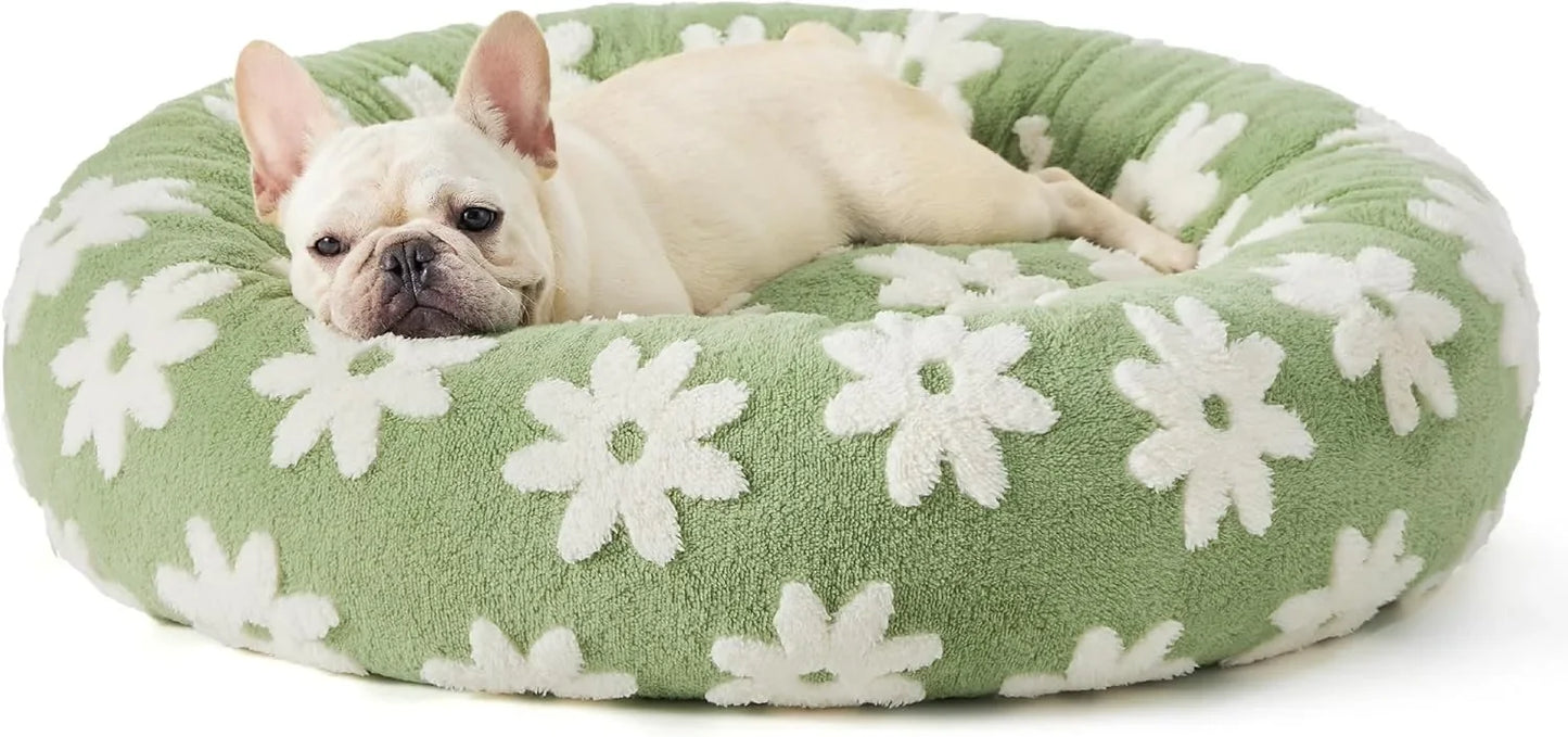 Comfort & Style: Lesure Donut Small Dog & Cat Bed - Cozy, Calming, and Chic