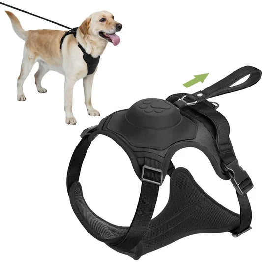 The Ultimate Dog Harness with Retractable Leash!