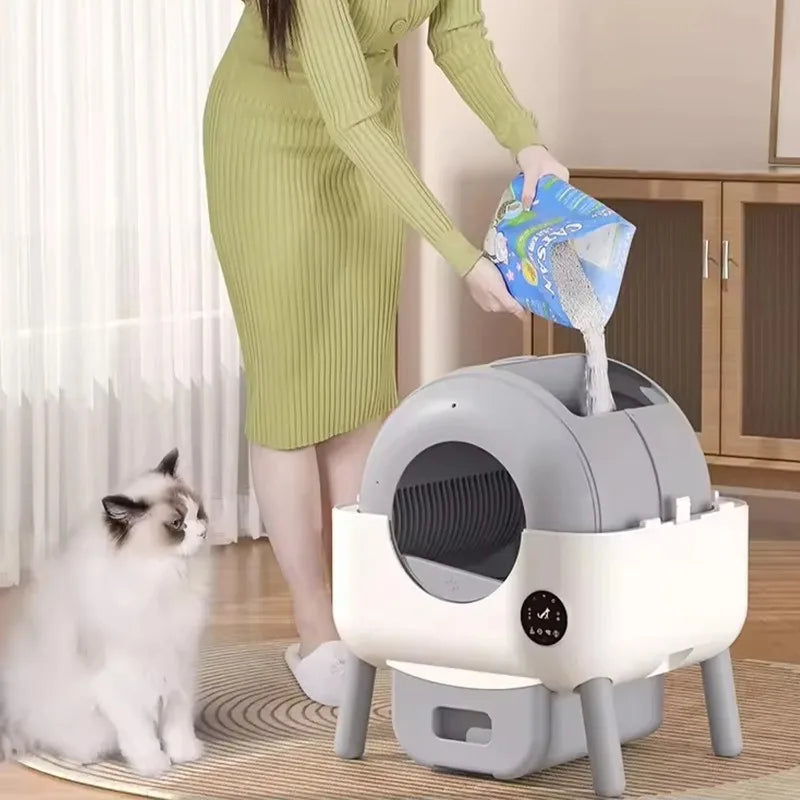 Smart Cat Litter Box – Hassle-Free Cleaning