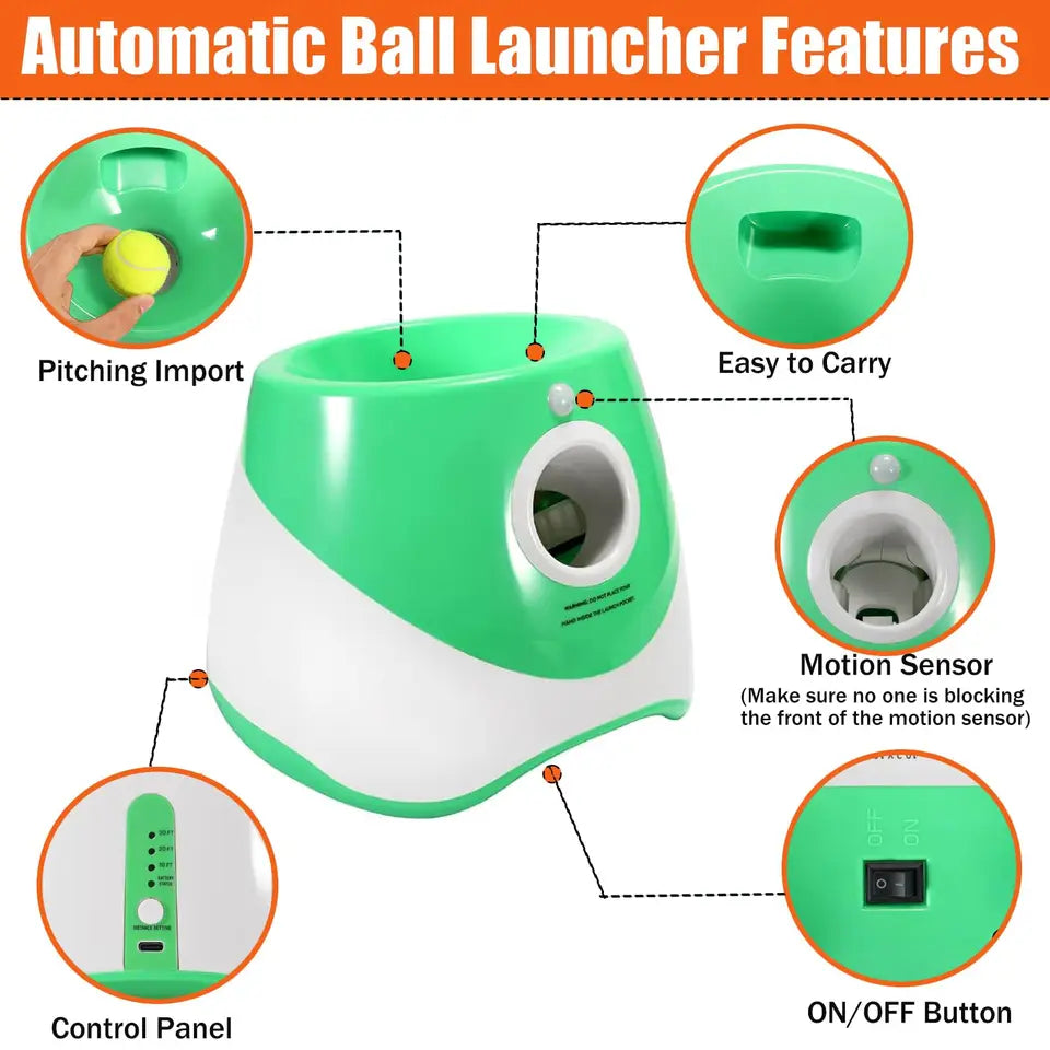 Automatic Ball Launcher for Dogs - Endless Fetch Fun!