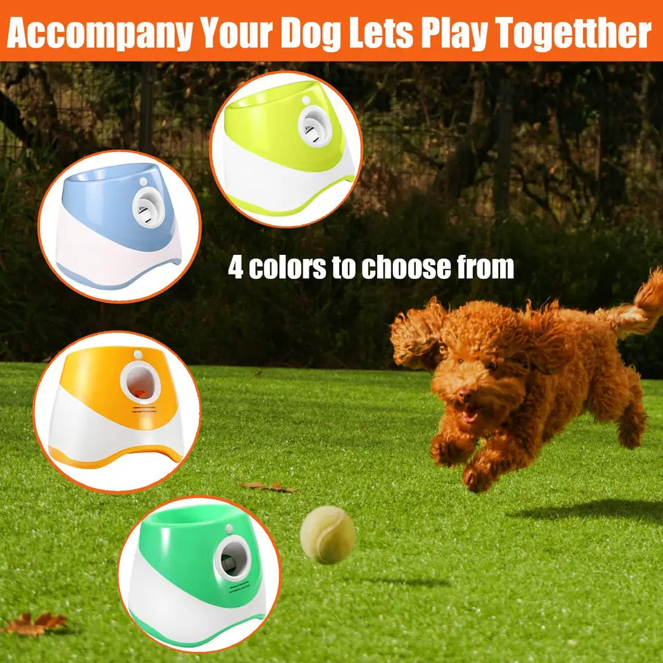 Automatic Ball Launcher for Dogs - Endless Fetch Fun!