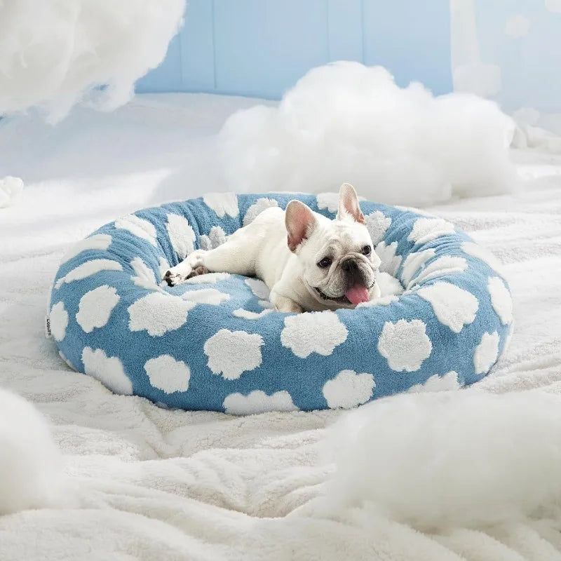 Comfort & Style: Lesure Donut Small Dog & Cat Bed - Cozy, Calming, and Chic