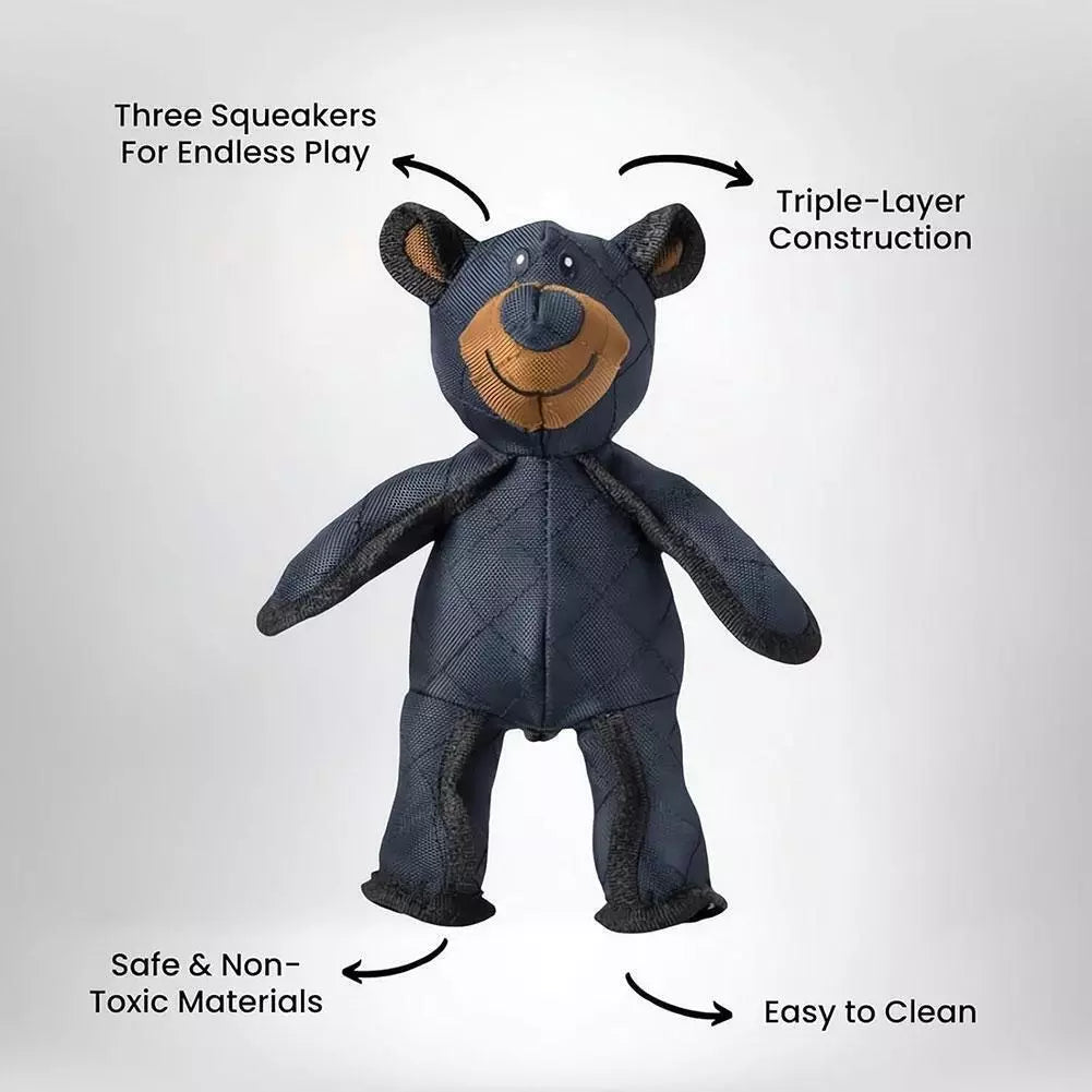 Unbreaka Bear 2.0: Indestructible Squeaky Dog Toy